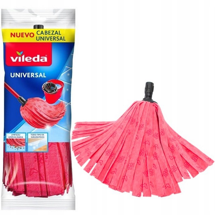 VILEDA MOP STYLE PINK KOŃCÓWKA DO MOPA PASKOWA