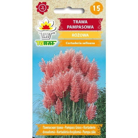 Toraf Nasiona Trawa pampasowa różowa 0,1g