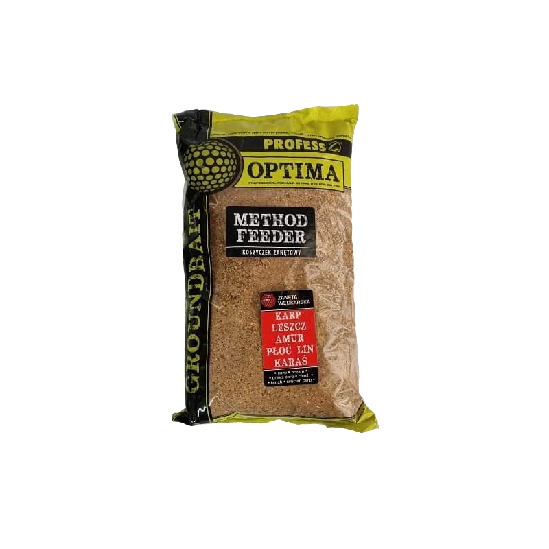 Zanęta Profess Optima 1kg - Method Feeder