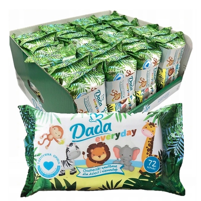 DADA Chusteczki nawilżane Everyday 21x72 szt =1512