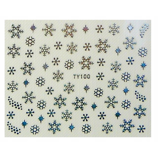 NAKLEJKI NA PAZNOKCIE SAMOPRZYLEPNE ŚWIĄTECZNE