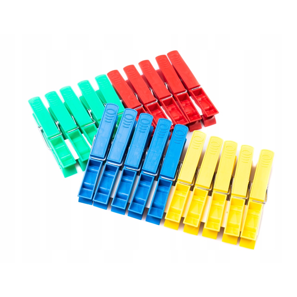 KLAMERKA do bielizny 20 szt KOMPLET