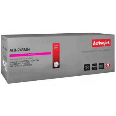 ActiveJet Toner ATB-243MN Magenta do drukarek Brother Zamiennik Brother TN-243M [1k] EXPACJTBR0109