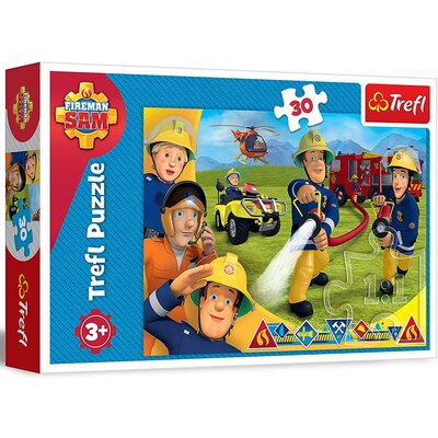 Trefl Puzzle 18244 Gotowi by pomagać 30 elementów ŁÓDŹ