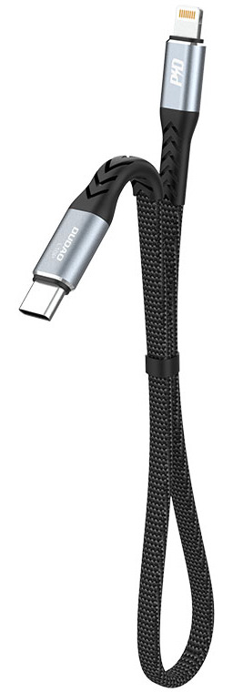 Фото - Кабель Dudao L10P kabel USB Typ C - Lightning PD20W czarny  (L10P)