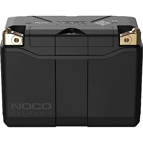 NOCO Lithium NLP20, akumulator litowy grupy 20, 600 A do sportów motorowych, 12 V o pojemności 7 Ah z dynamicznym modułem BMS do motorów, pojazdów terenowych, PWC, skuterów oraz skuterów śnieżnych