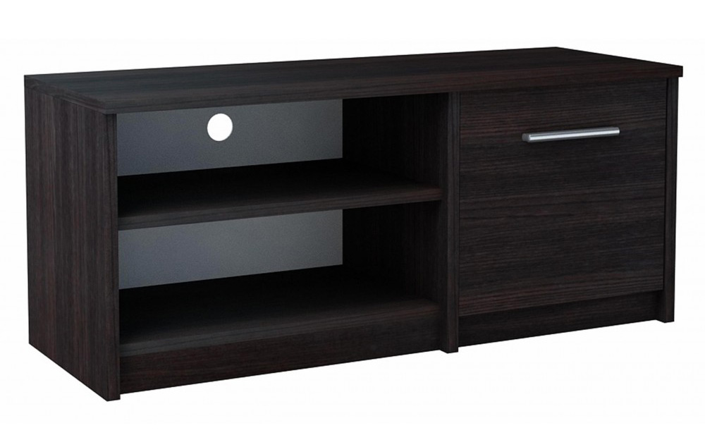 Szafka Rtv Z Półkami I Drzwiczkami Wenge D3-T96