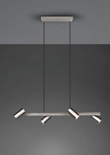 Marley lampa wisząca srebrna 302400407 Trio