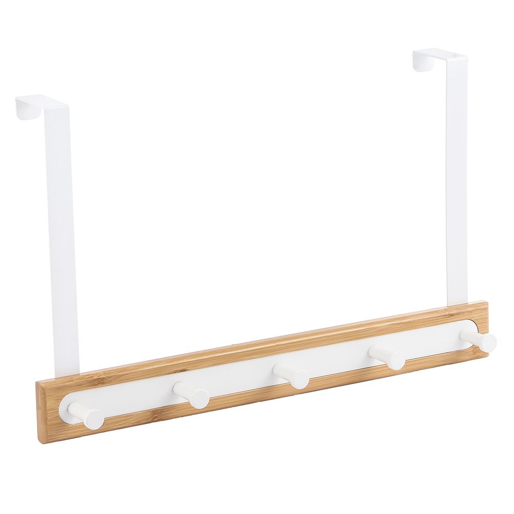 Wieszak Na Drzwi 5 Haków 40x4,5x25 Cm (łazienka) Lumarko!