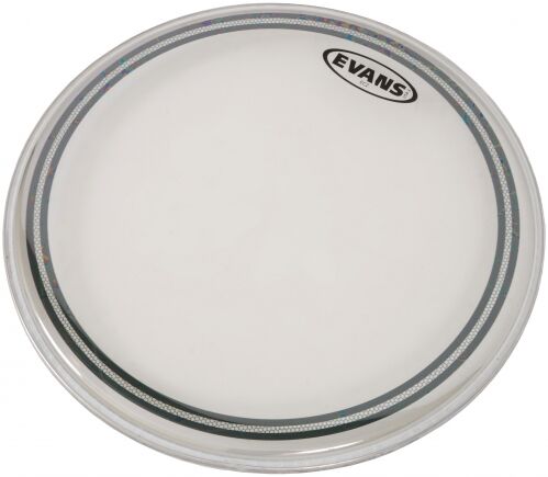 Evans evans tt06ec2s Edge Control Tom drum sierść, przeźroczysty TT14EC2S