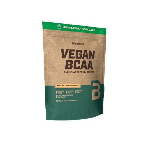 BioTech USA Vegan BCAA 360g Brzoskwiniowa mrożona herbata