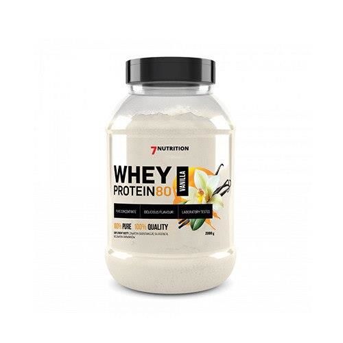 7 NUTRITION Whey Protein 80 - 2000g - White Chocolate Cherry - Odżywki białkowe