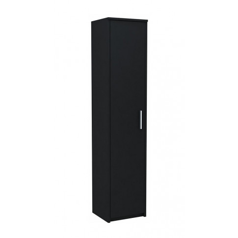 Regał Z Czarny Półkami Do Salonu R8-K74