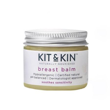 Kit and Kin Kit and Kin, Organiczny balsam łagodzący do brodawek dla mamy, 50 ml
