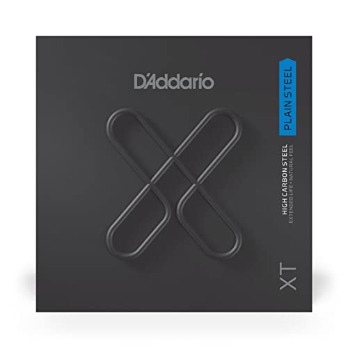 D'Addario Single XT gładka stal 010