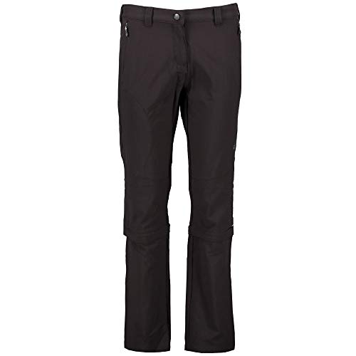 McKinley Damskie spodnie Abzipp Mandorak Kg Czarny 26