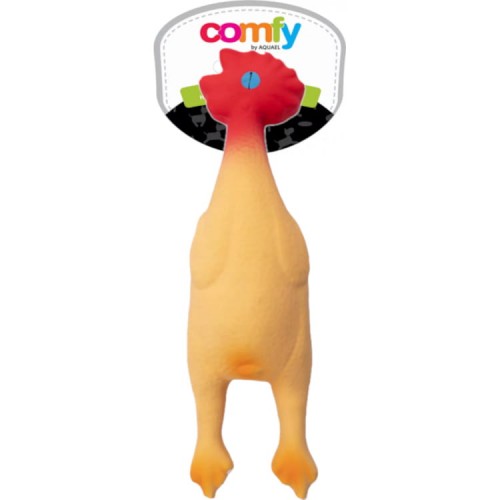 Gumowy gryzak zabawka psa aport kurczak Comfy 22 cm
