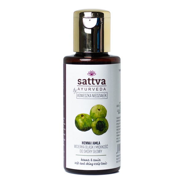 Sattva Wcierka do włosów Henna I Amla 100ml