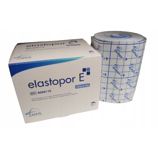 Taśma opatrunkowa samoprzylepn 10cmx10m elastopor