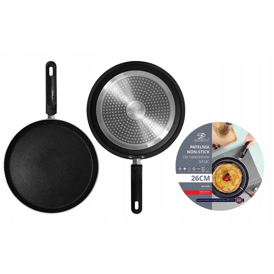 PATELNIA DO NALEŚNIKÓW BASIC 26cm GAZ INDUKCJA