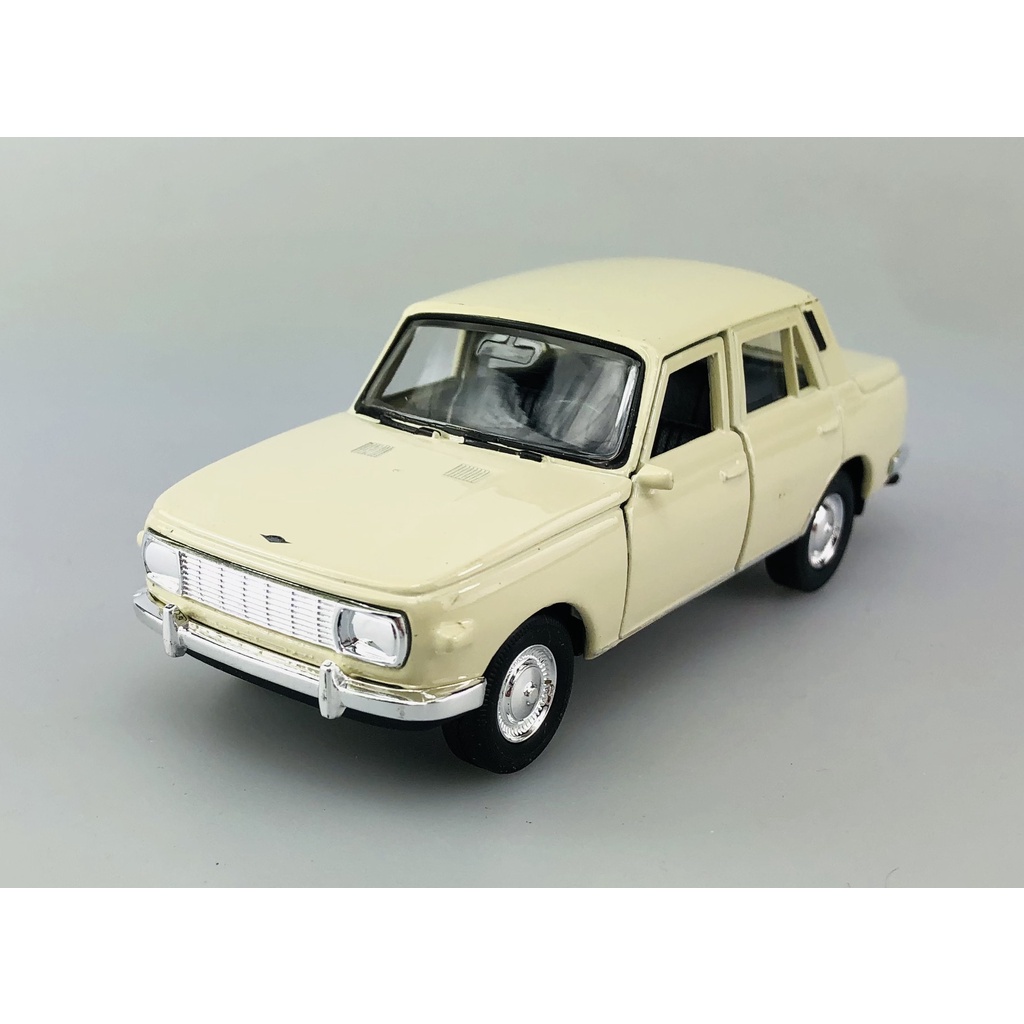 WELLY WARTBURG 353 BEŻOWY 1:34 LEGENDY PRL NOWY METALOWY MODEL SAMOCHÓD