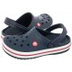 Klapki Crocband Clog K Navy/Red 207006-485 (CR251-a) Crocs