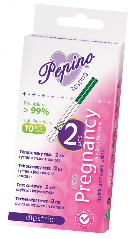 Pepino Dipstrip Pregnancy Test 2 pcs