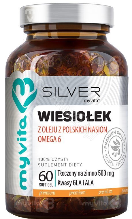 Myvita Silver Wiesiołek 500 mg x 60 kaps