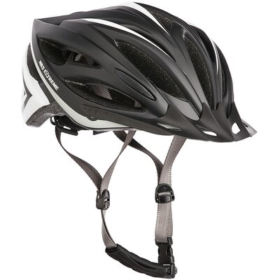 Kask rowerowy NILS EXTREME MTW202 Czarno-biały  rozmiar S)