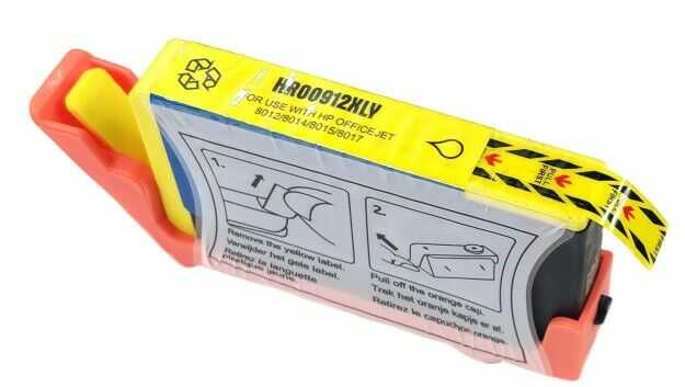 Kompatybilny wkład z HP 912XL 3YL83AE żółty (yellow)