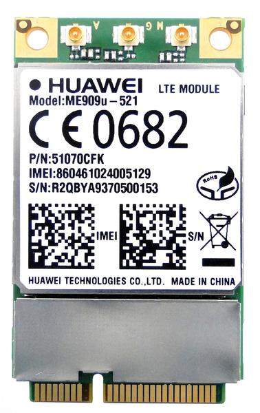 Modem MiniPCI Express LTE Huawei ME909u-521 GPS