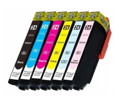 Tusze zamienniki do Epson T2431-T2436XL