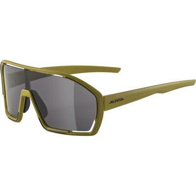 Alpina Okulary na rower BONFIRE kolor OLIVE MATT szkło BLACK Cat.3 FOGSTOP new 2022