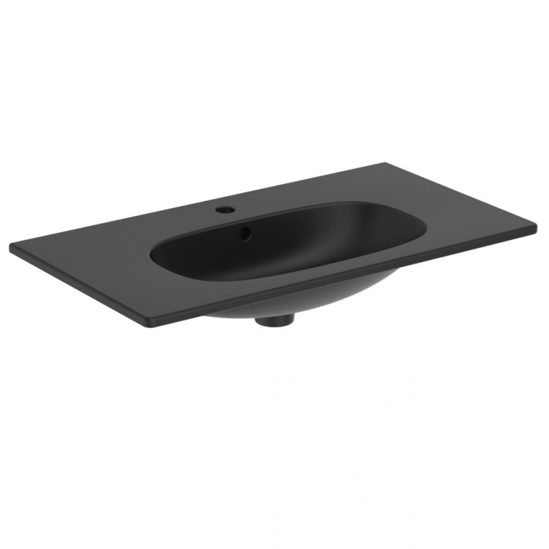 Ideal Standard Tesi Umywalka meblowa 82,5x45 cm czarny mat T3509V3