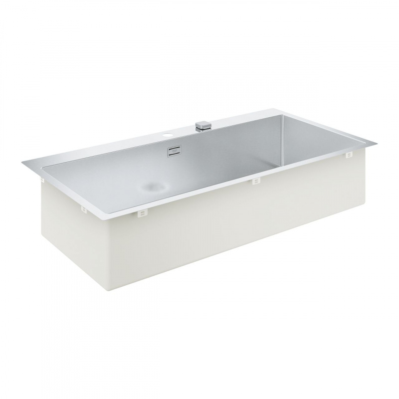Grohe K800 Zlewozmywak stalowy jednokomorowy 102,4x51 cm stal szlachetna 31586SD1