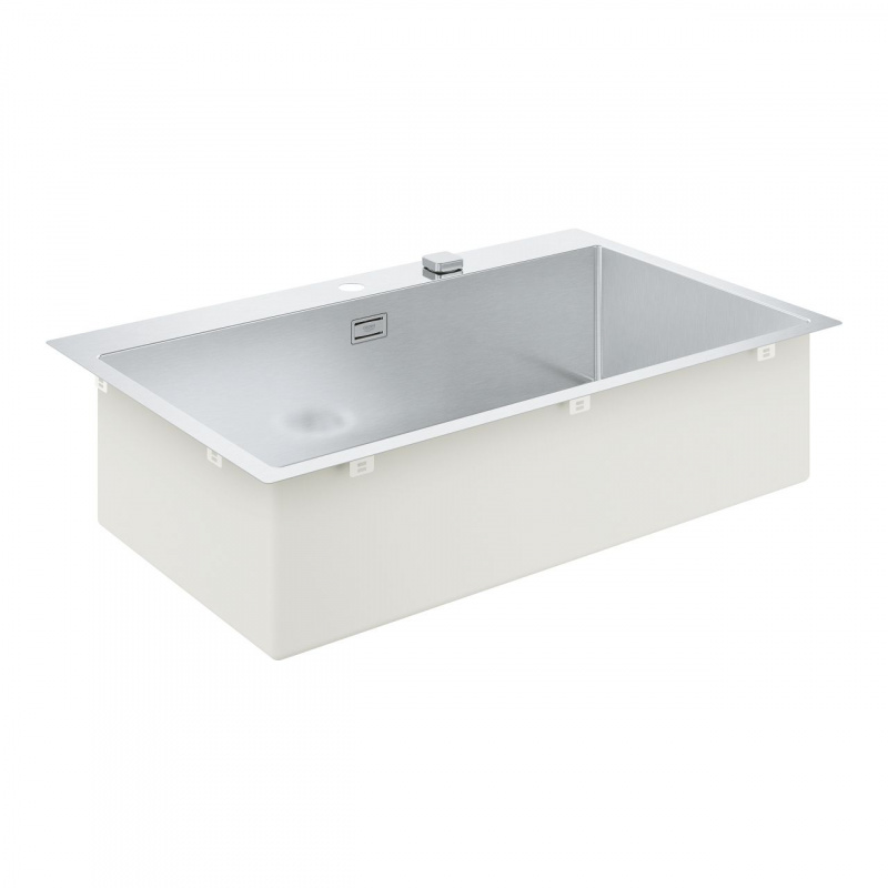 Grohe K800 Zlewozmywak stalowy jednokomorowy 84,6x51 cm stal szlachetna 31584SD1