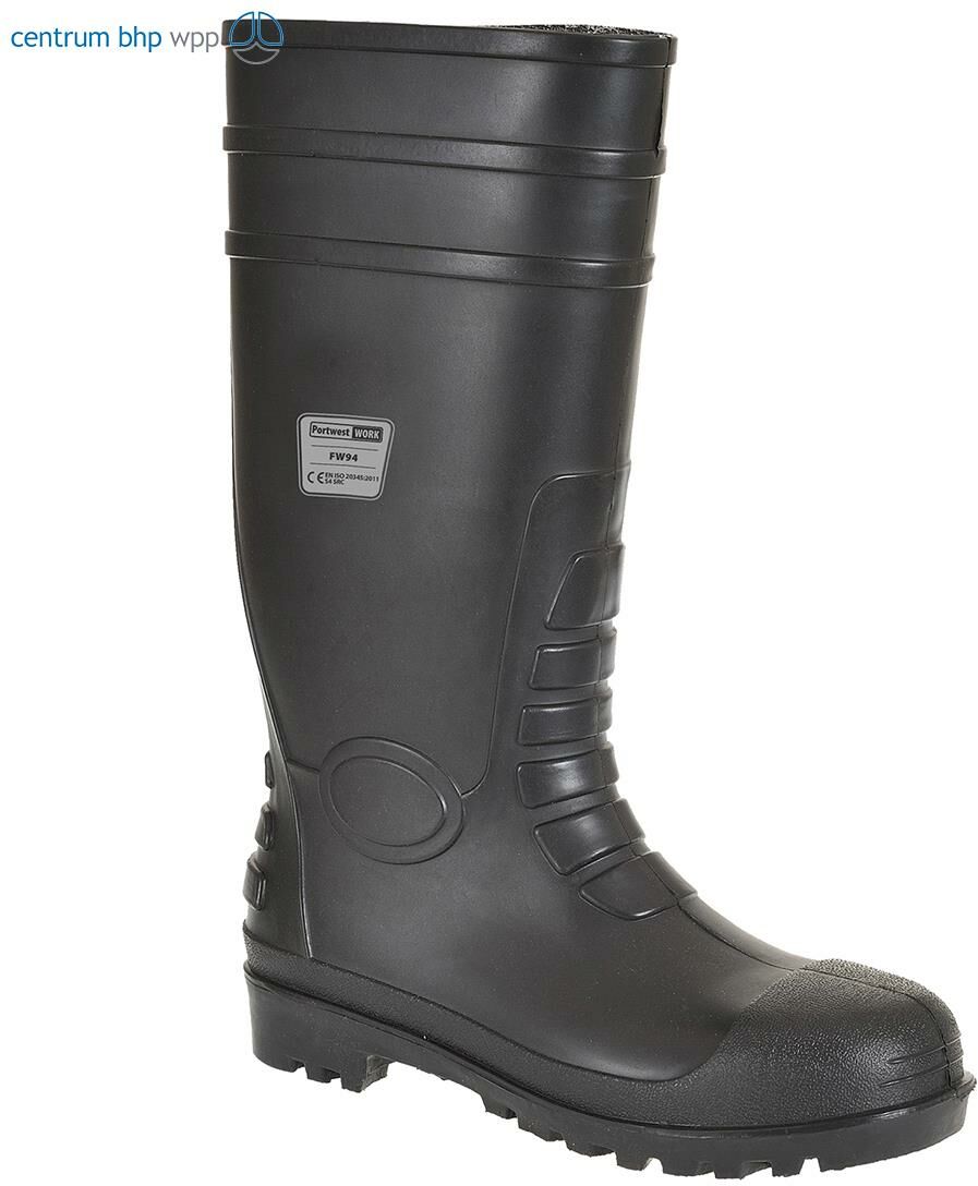 PORTWEST FW94 KLASYCZNY KALOSZ S4; CZARNY