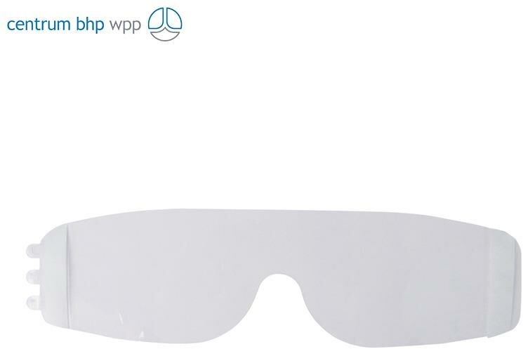 DELTAPLUS FILM GOGGLE OPAKOWANIE Z 10 ZESTAWAMI FOLII OCHRONNYCH DO GOGLI (BEZBARWNY, ONESIZE)