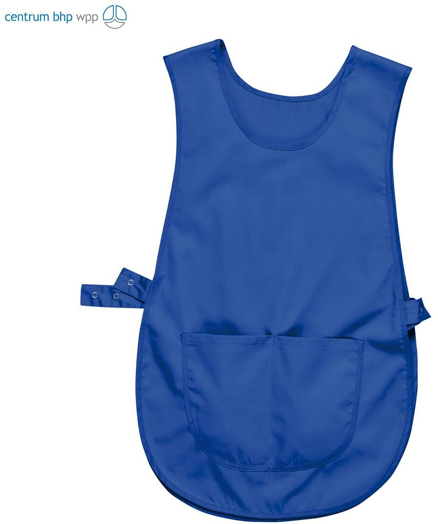 PORTWEST S843 FARTUSZEK Z KIESZENIĄ; NIEBIESKI (L/XL)