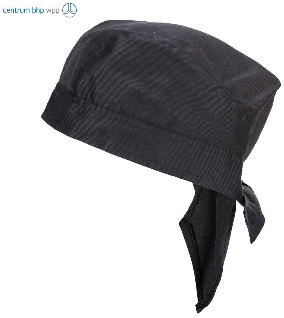 PORTWEST S903 BANDANA SZEFA KUCHNI; CZARNY