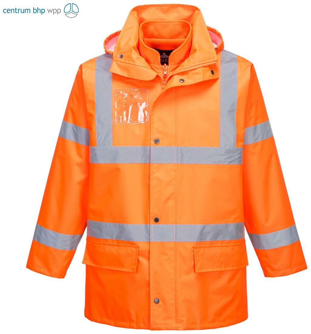 PORTWEST S765 KURTKA OSTRZEGAWCZA 5 W 1 ESSENTIAL; POMARAŃCZOWY