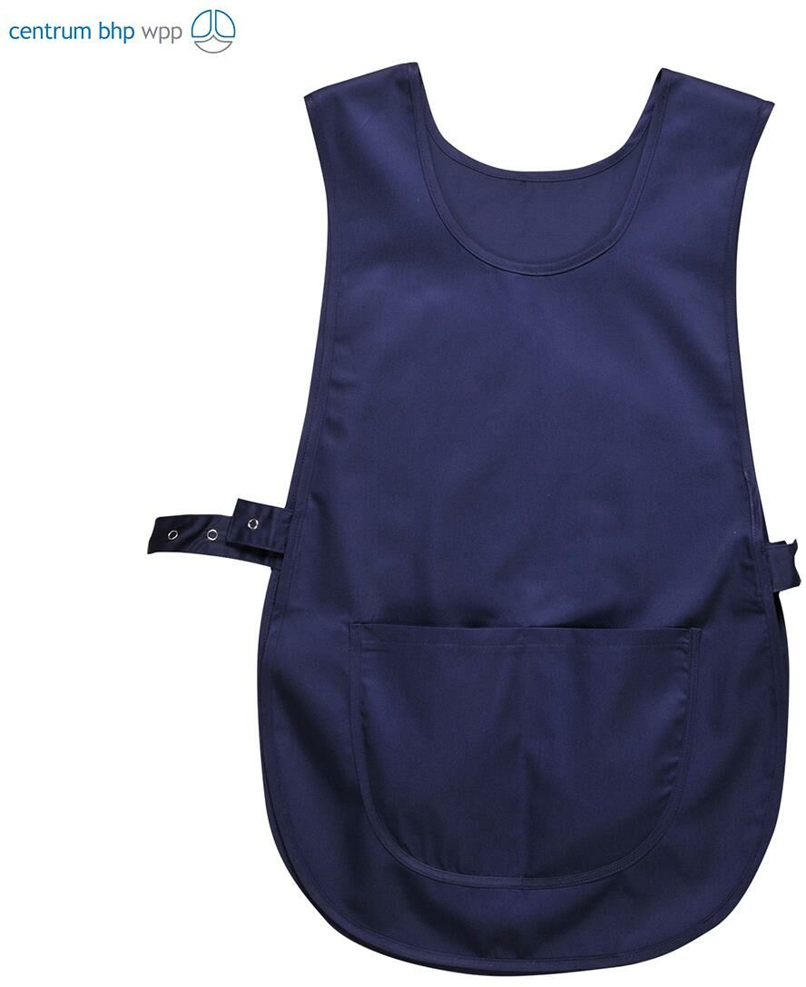 PORTWEST S843 FARTUSZEK Z KIESZENIĄ; GRANATOWY (L/XL)