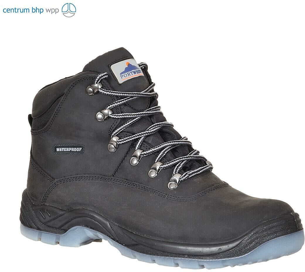 PORTWEST FW57 TRZEWIK STEELITE ALL WEATHER S3 WR; CZARNY