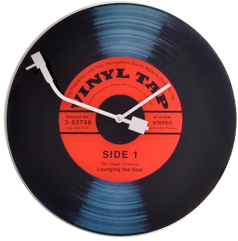 Nextime Zegar ścienny Vinyl Tap