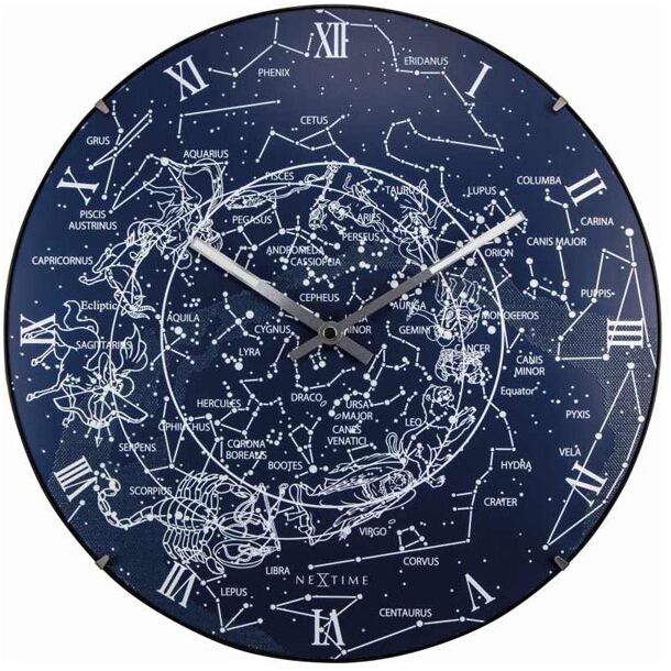 Nextime Zegar Ścienny Milky Way Dome 35 cm 3165