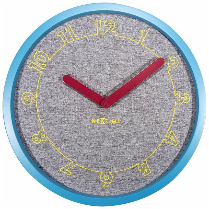 Nextime Zegar ścienny (szary) Calmer
