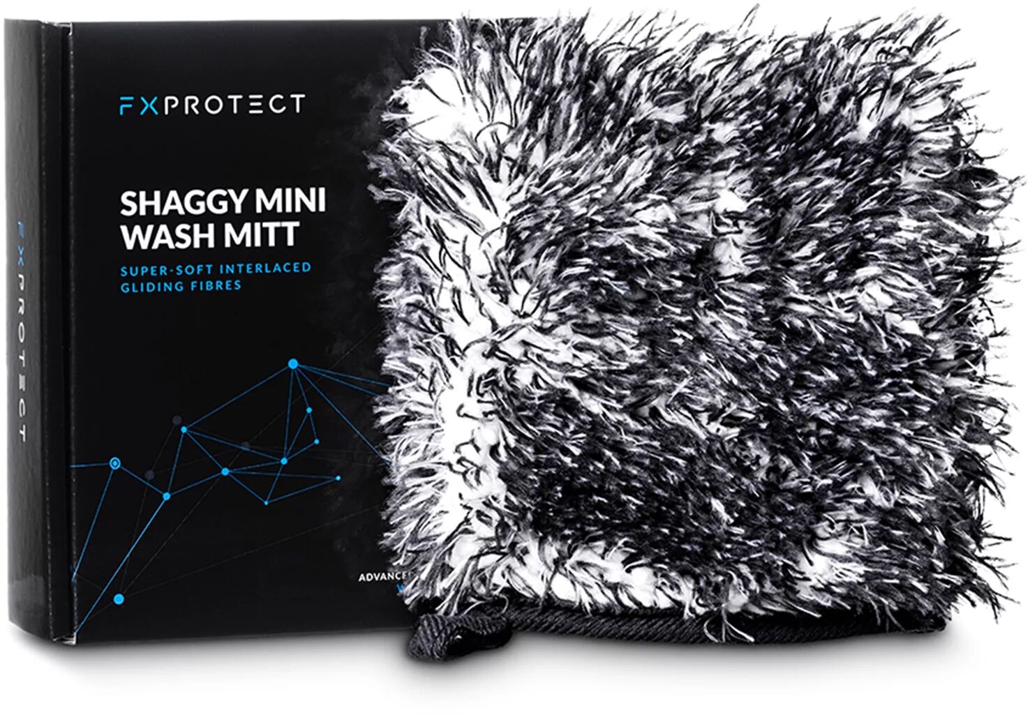 FX Protect Shaggy Mini Wash Mitt  rękawica z mikrofibry, idealna do felg i wnęk drzwi