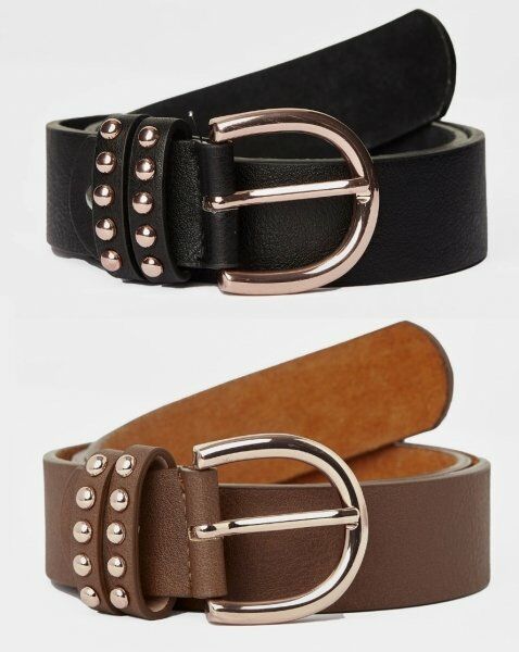 Horze Pasek do spodni ze skóry syntetycznej