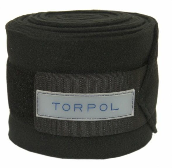 Torpol Bandaże polarowe CLASSIC - czarny