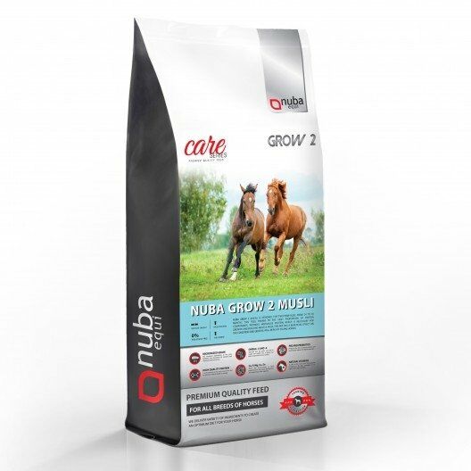 Nuba Equi Musli dla koni dwuletnich Grow2 Musli 2G 20 kg